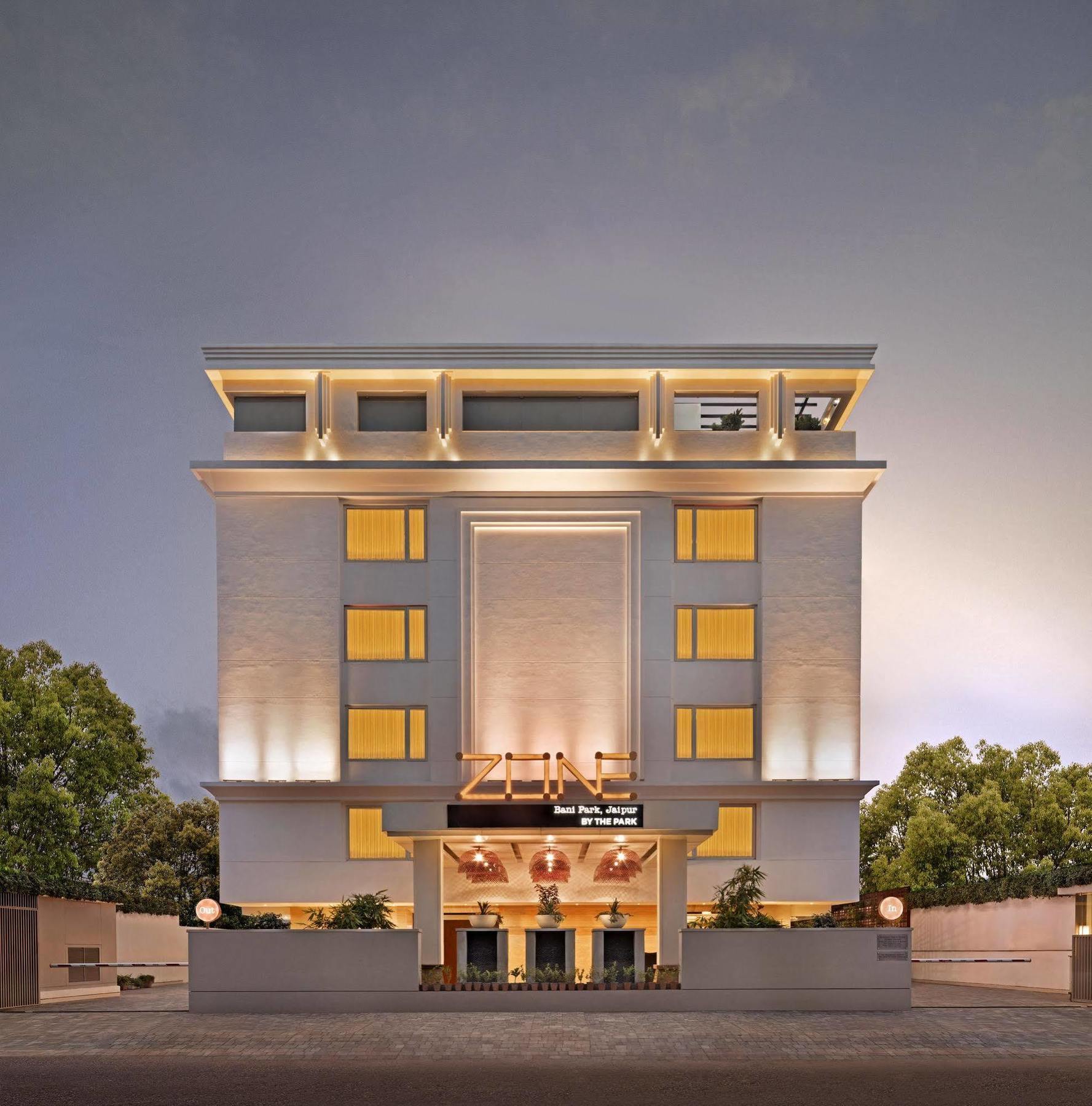 Zone By The Park , Bani Park Jaipur Hotell Eksteriør bilde